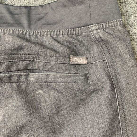 Figs Scrub Pants Mens L Graphite Grey Technical Collection Cargo Pocket Straight - Picture 13 of 15